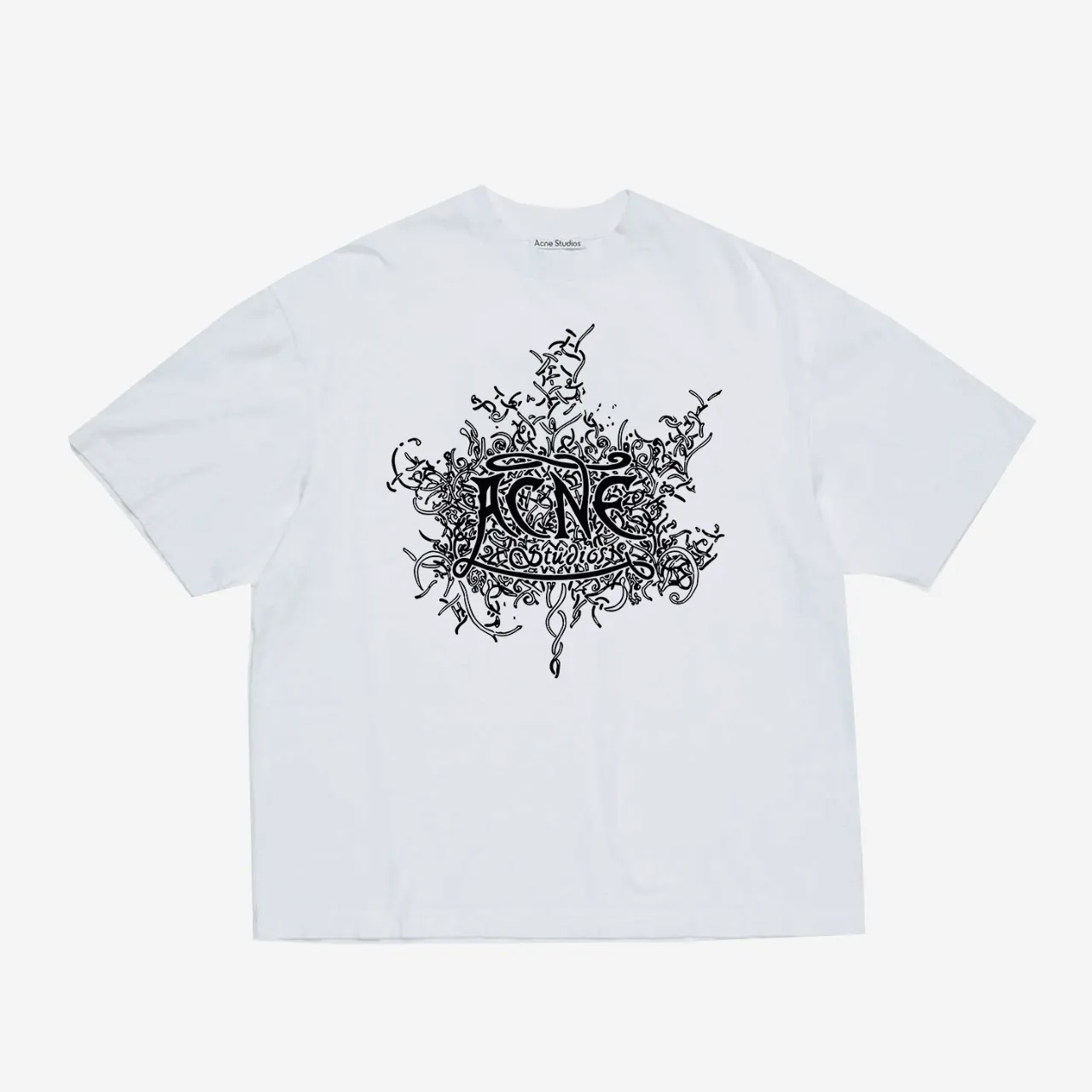 Acne Studios T G Breathable White Black Size XS S M L.5